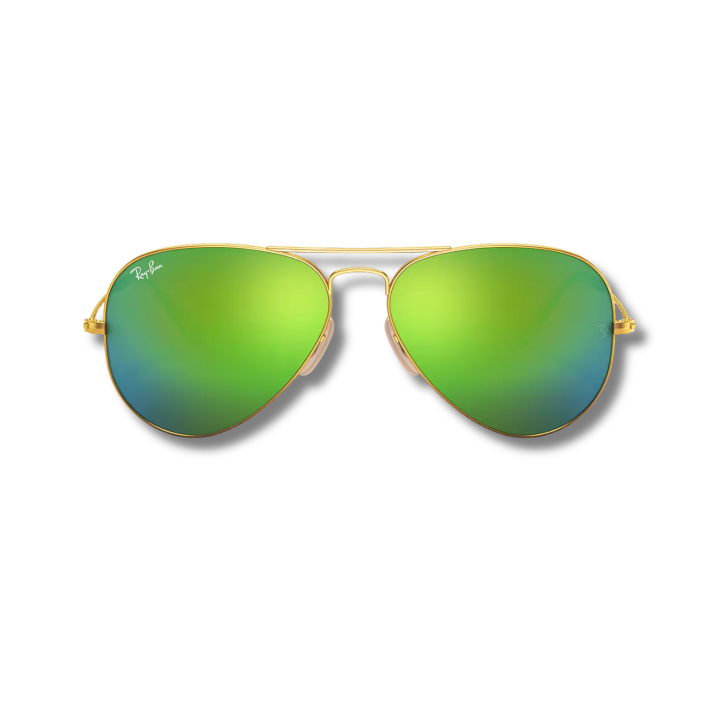 Ray Ban Aviator Flash Green
