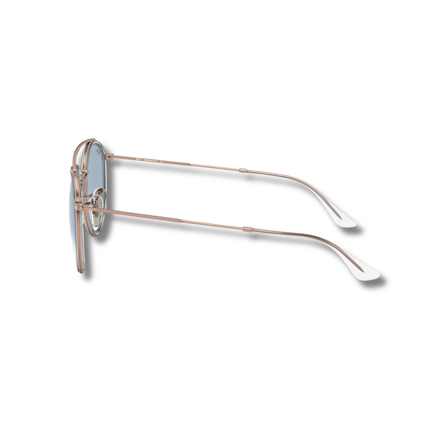 Ray Ban Round Double Bridge Blue Bronce