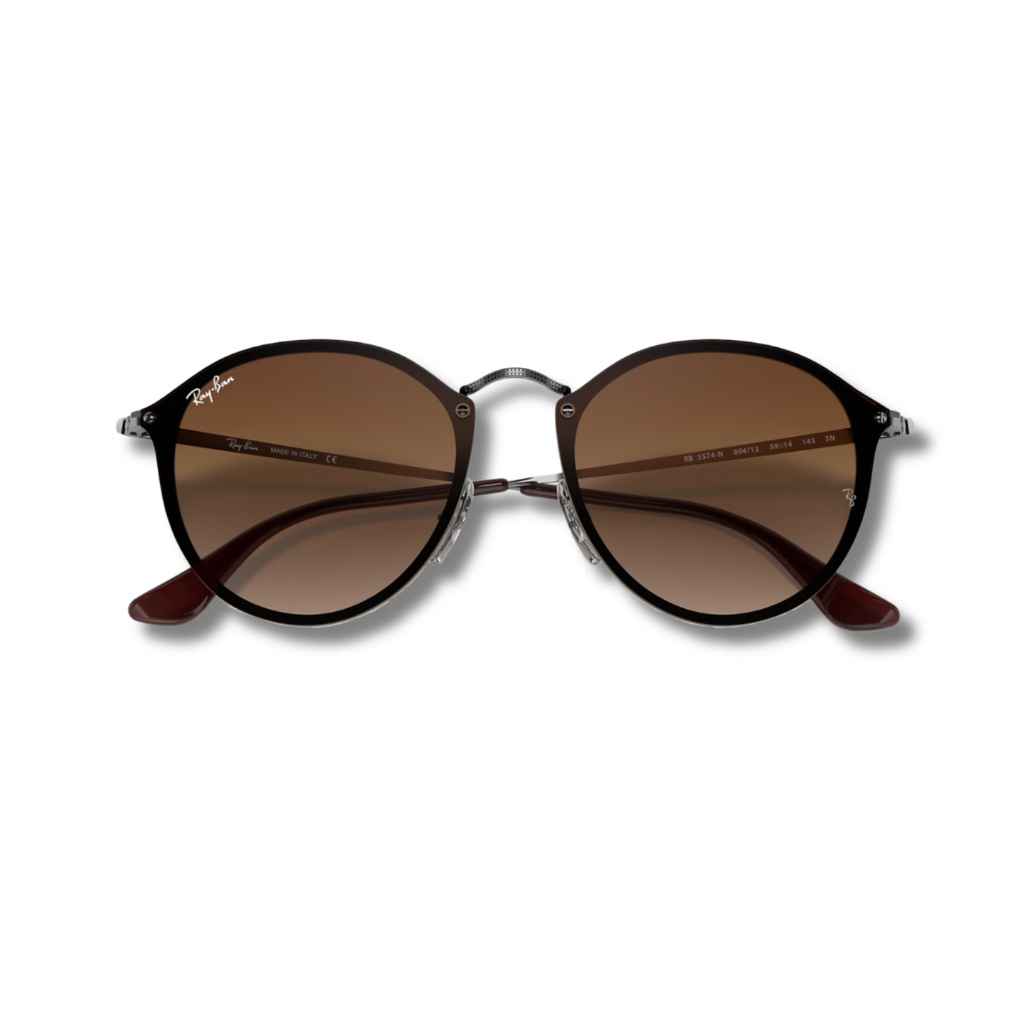 Ray Ban Blaze Round Brown Gradient