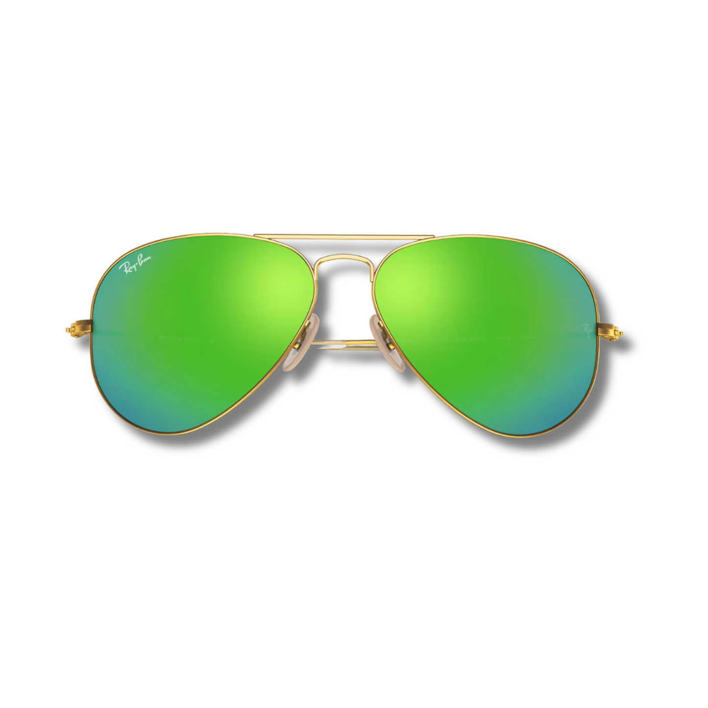 Ray Ban Aviator Flash Green