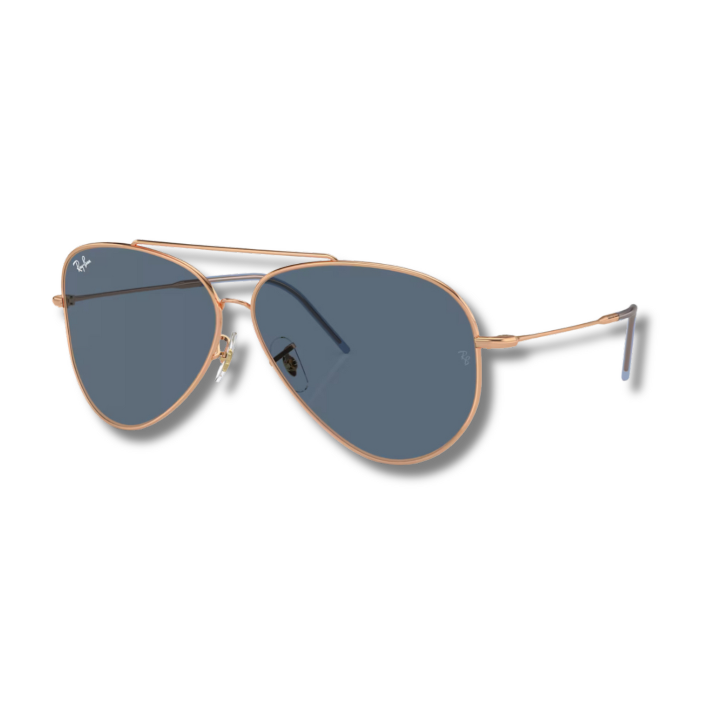 Ray Ban Aviator Reverse Blue Gold
