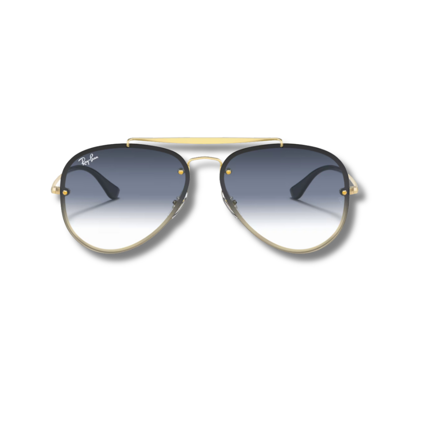 Ray Ban Blaze Aviator Blue Gold