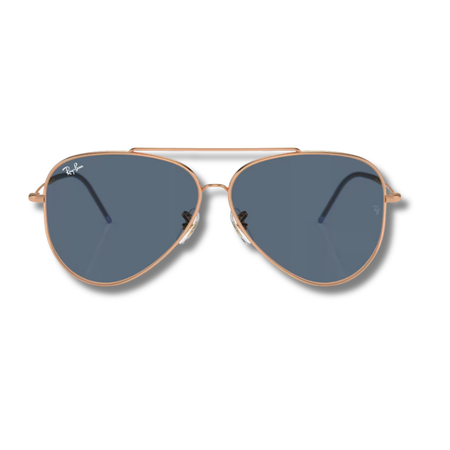Ray Ban Aviator Reverse Blue Gold
