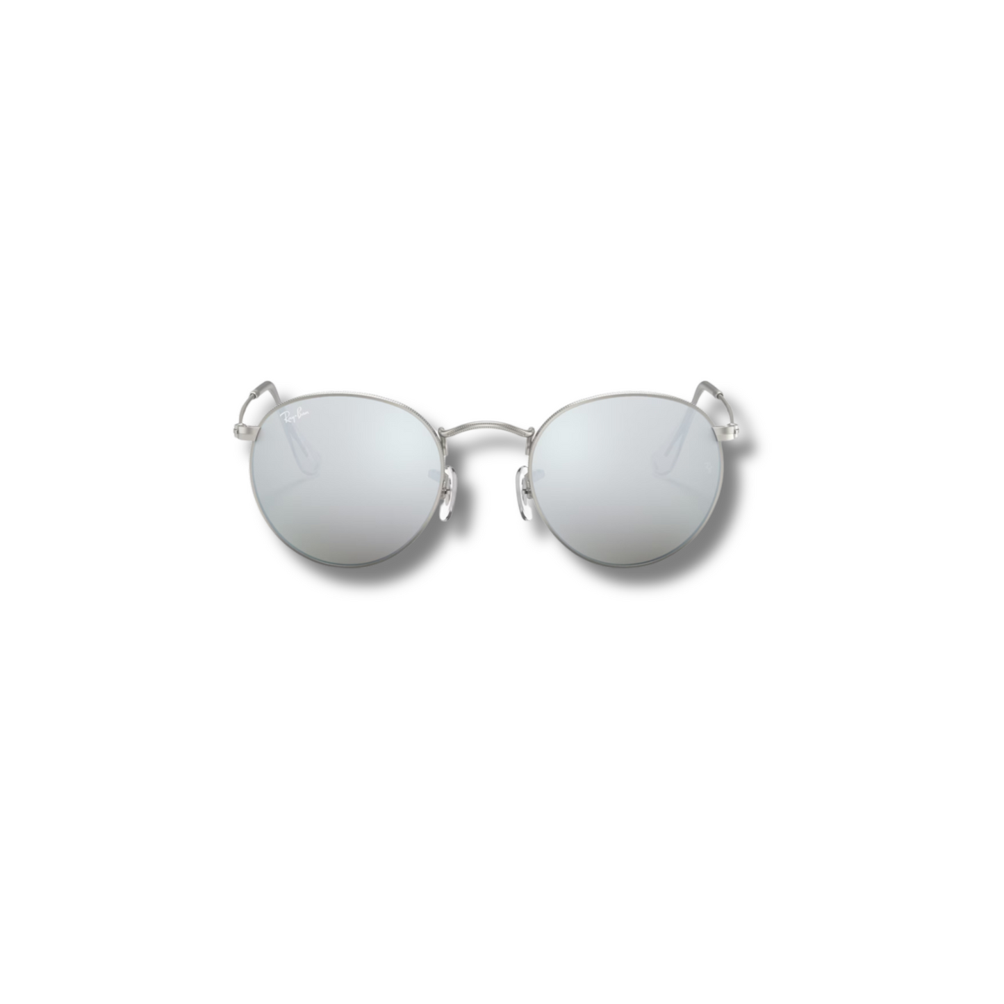 Ray Ban Round Flash Lenses Platinium