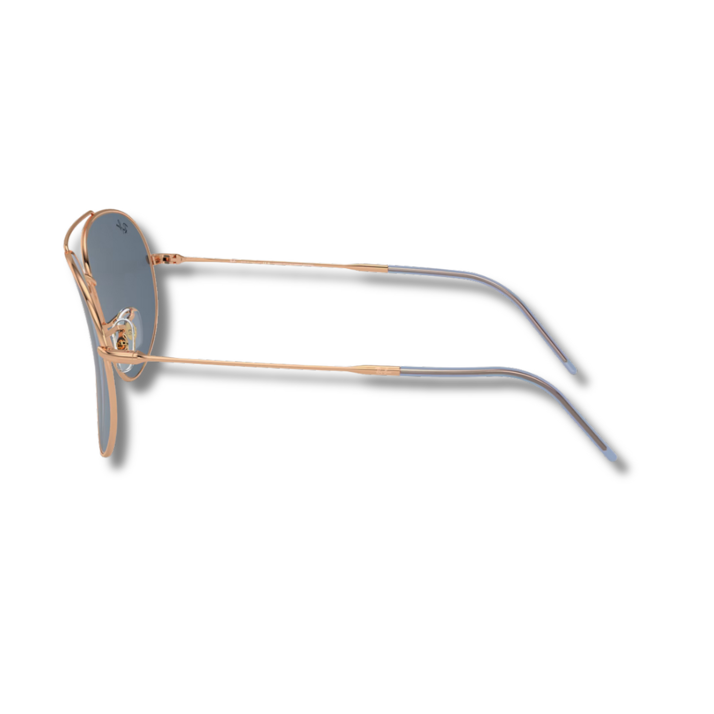 Ray Ban Aviator Reverse Blue Gold