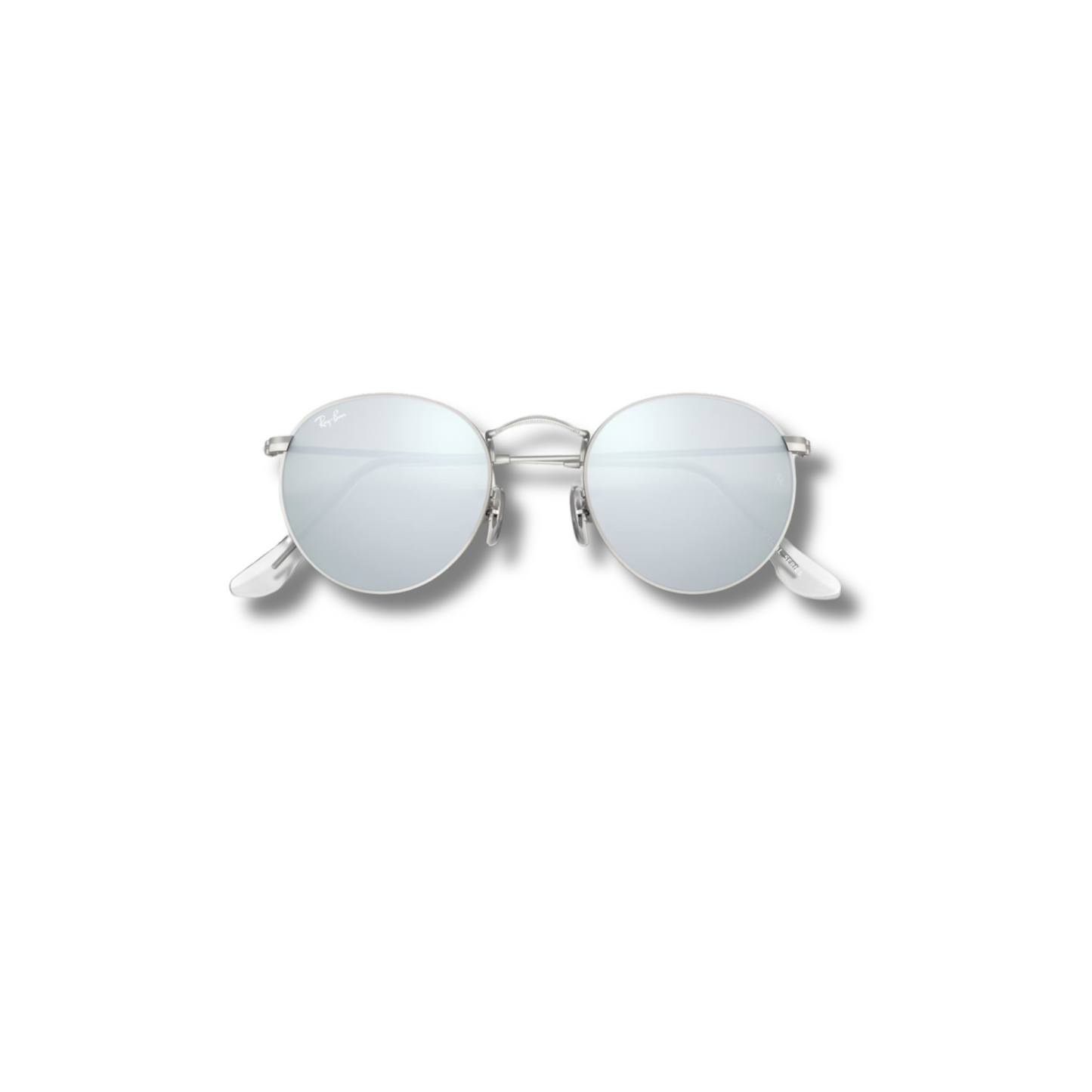 Ray Ban Round Flash Lenses Platinium