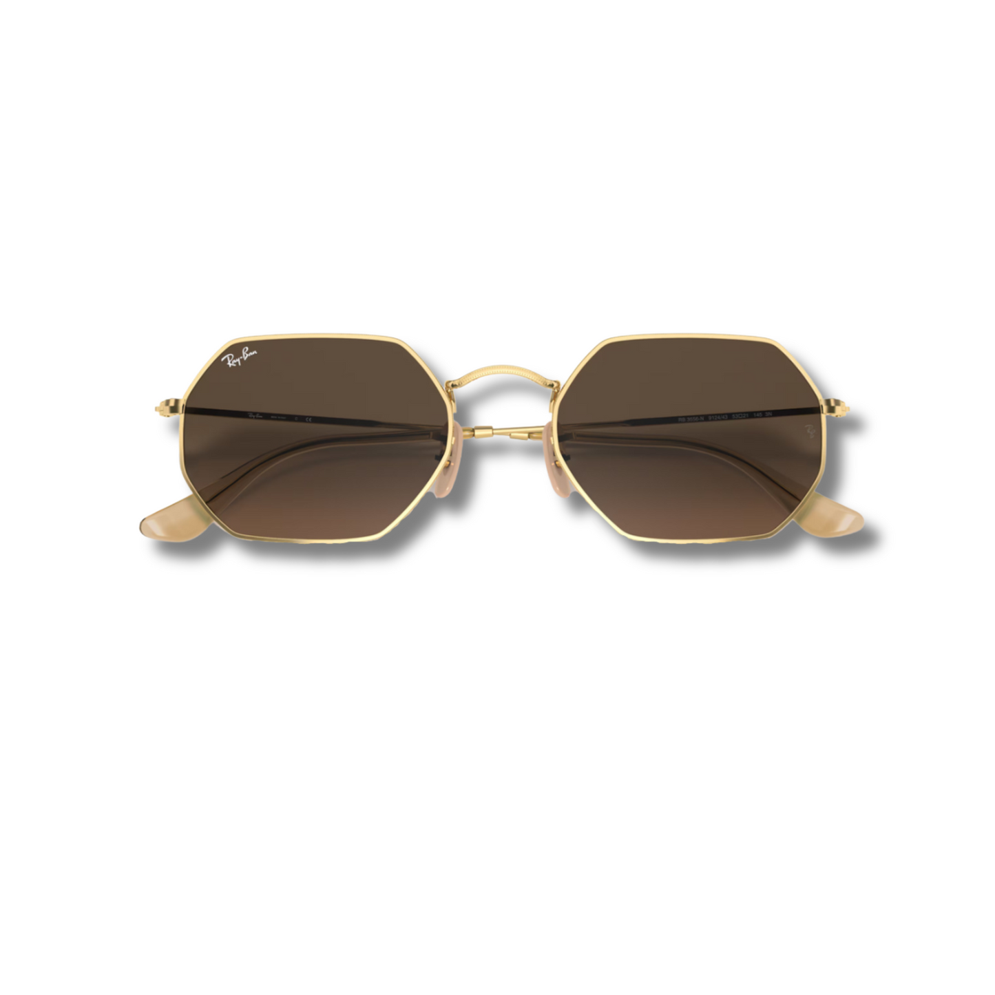 Ray Ban Octagonal Brown