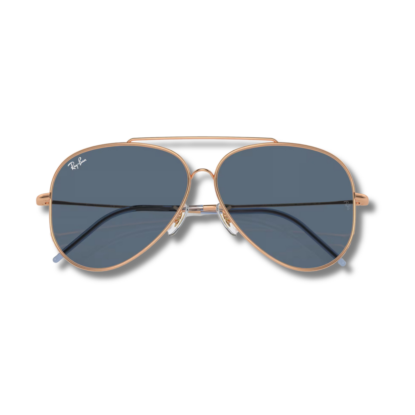 Ray Ban Aviator Reverse Blue Gold