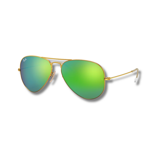 Ray Ban Aviator Flash Green