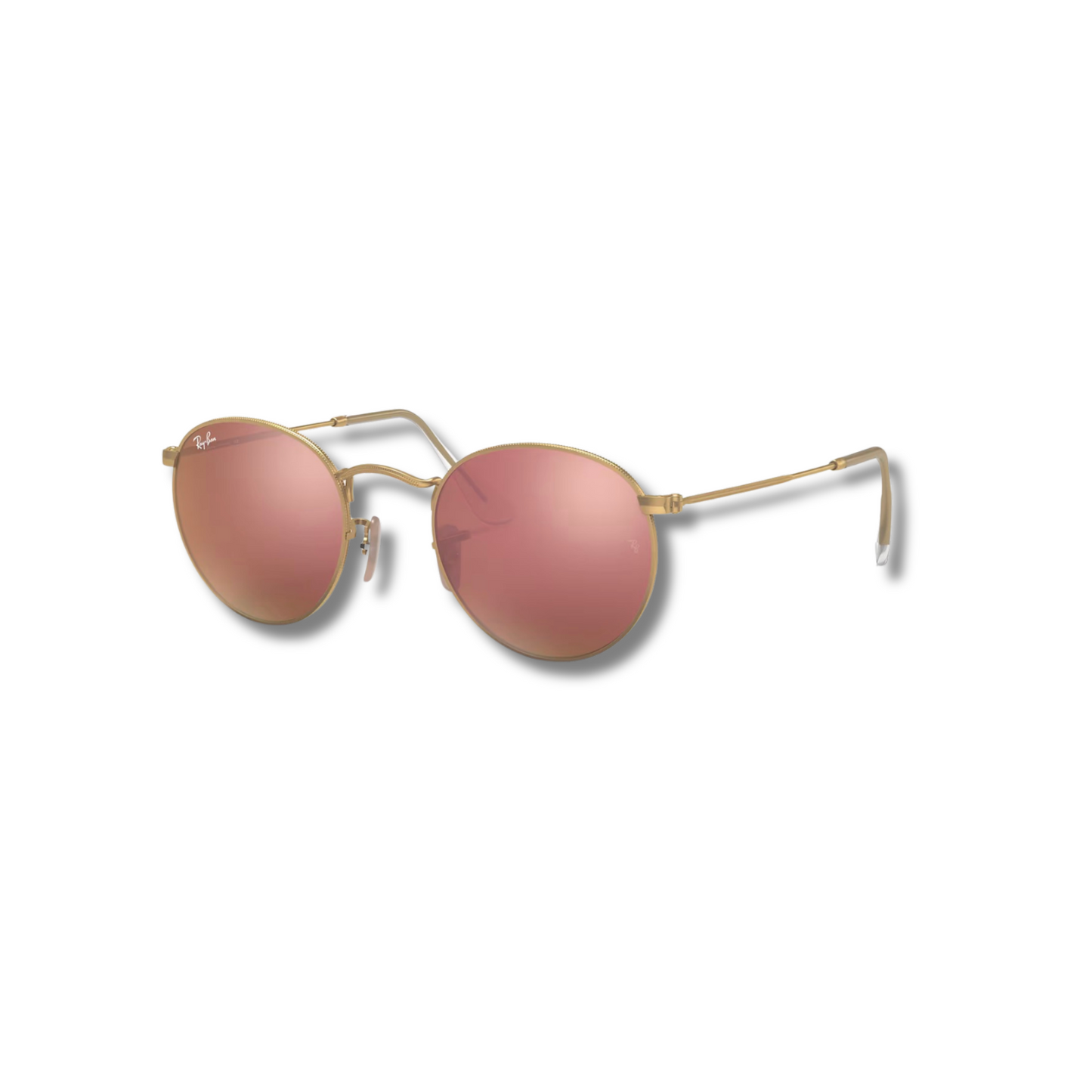 Gafas de Sol RB Round Metal Rose Flash