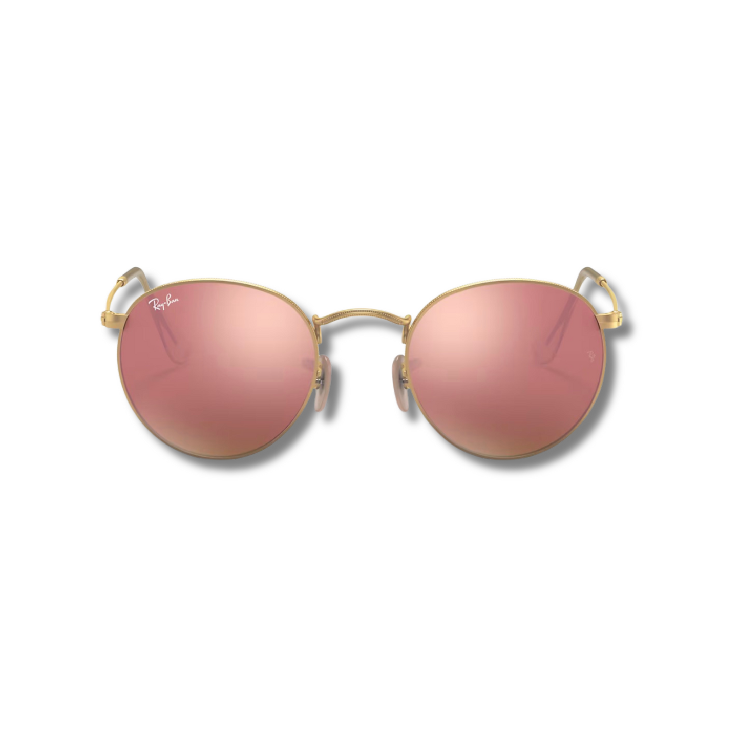 Gafas de Sol RB Round Metal Rose Flash