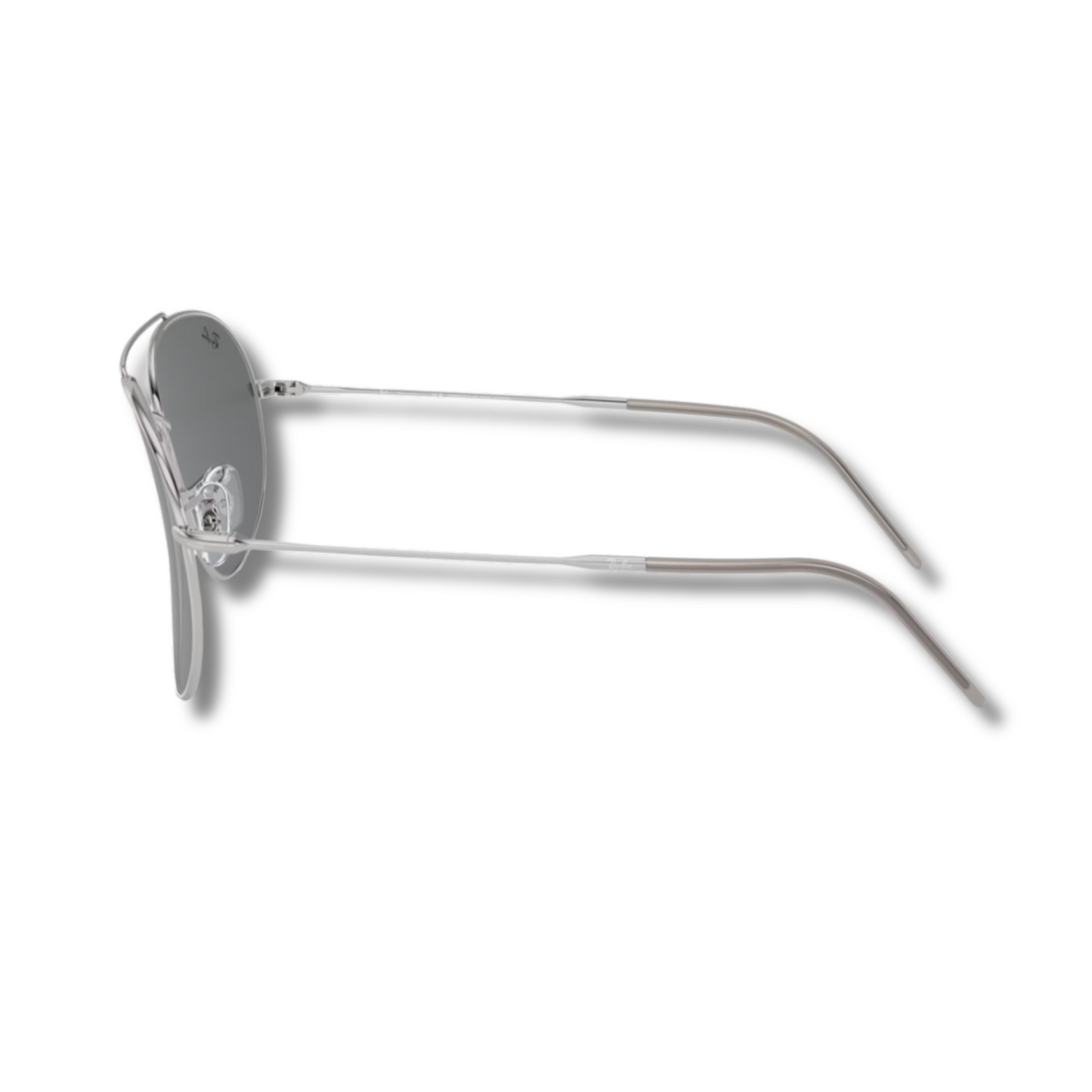 Ray Ban Aviator Reverse Silver