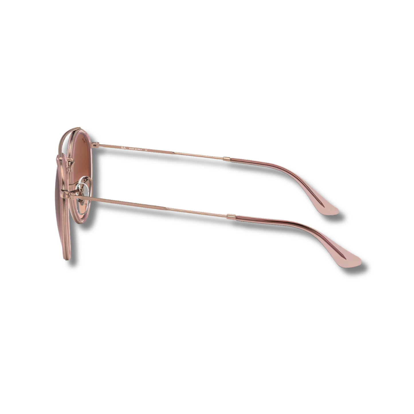Ray Ban Round Double Bridge Bronce