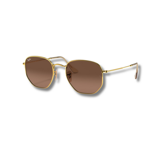 Ray Ban Hexagonal Brown