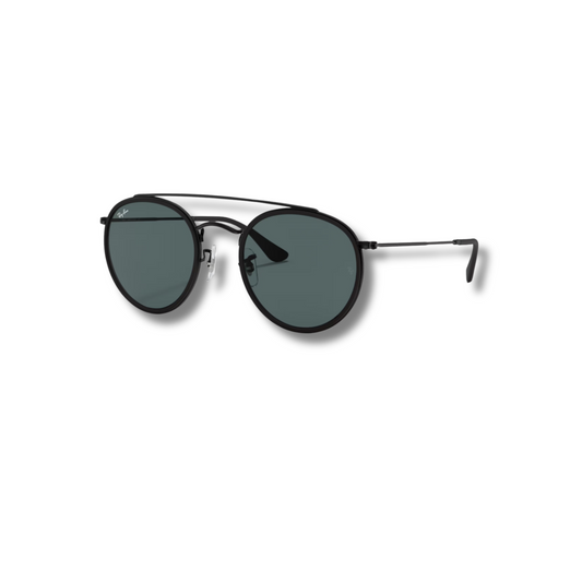 Ray Ban Round Double Bridge Black