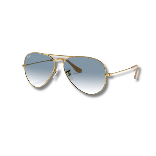 Ray Ban Aviator Gradient Sky Blue
