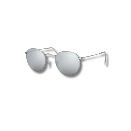 Ray Ban Round Flash Lenses Platinium